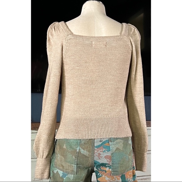 Anthropologie Square Neck Sweater S - Picture 10 of 14